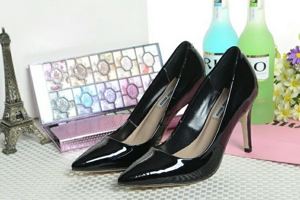 MIUMIU Shallow mouth stiletto heel Shoes Women--001